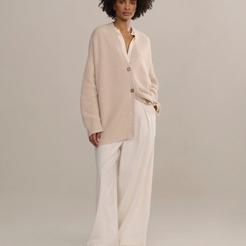 Jenni Kayne Cashmere Cocoon Cardigan Cocoon Sweater - Picture 4 of 5